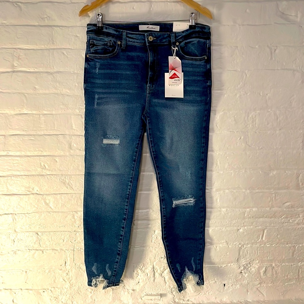 KanCan High Rise Ankle Skinny (Size 30)